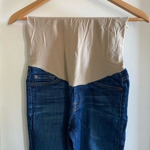 Maternity 7 for all mankind skinny ankle jeans size 26